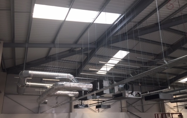 suspended ductwork in Nottingham