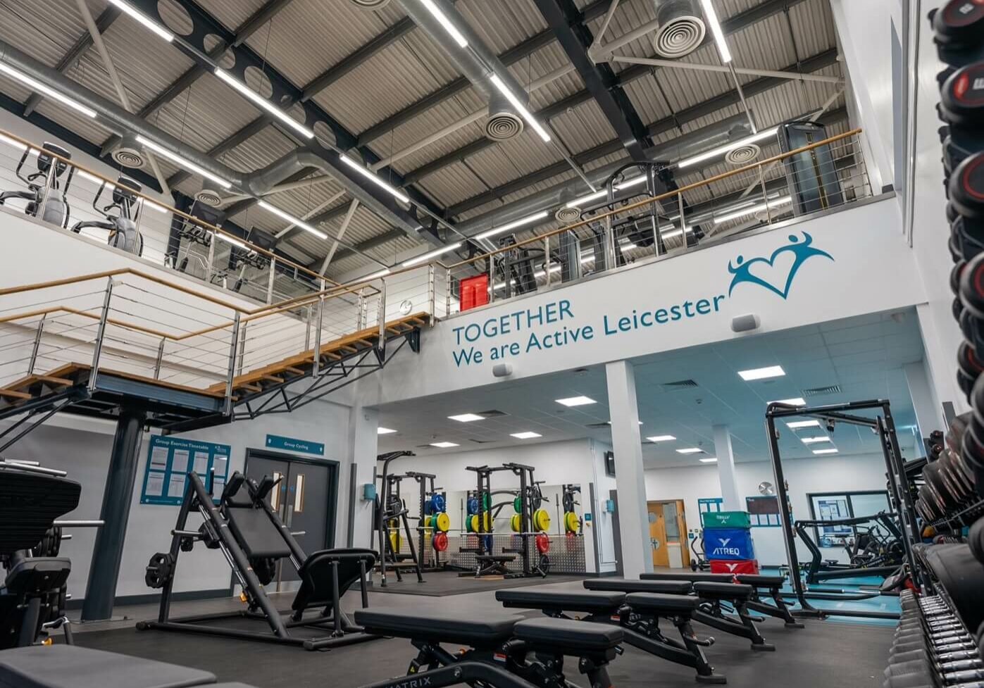 Braunstone Leisure centre refurbishment and fit out