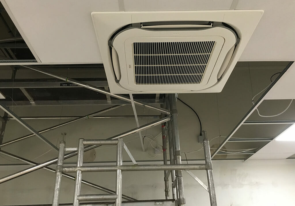 air conditioning ceiling unit in Somerset